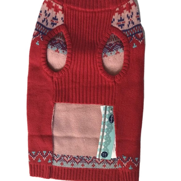 🐕 Blueberry Pet Red Sweater Dog Size XL/16” - Picture 4 of 9